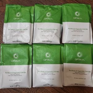 Optavia set of 6, red bean & vegetable chili mix